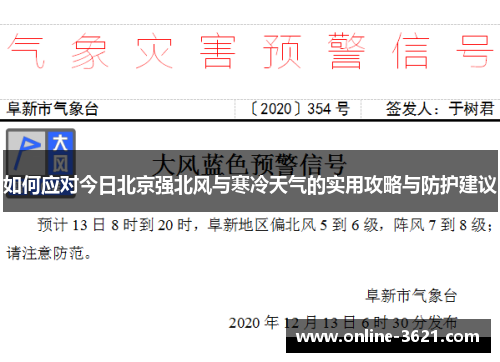 如何应对今日北京强北风与寒冷天气的实用攻略与防护建议
